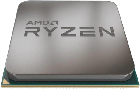 AMD Ryzen 5 4500 trayprocessor til AM4 set skråt ovenfra