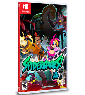 Spidersaurs (Limited Run Games) (Import) – omslag til Nintendo Switch