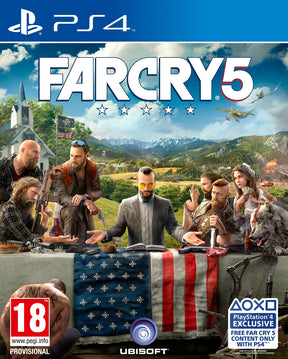 Far Cry 5 – PlayStation 4 – spilomslag