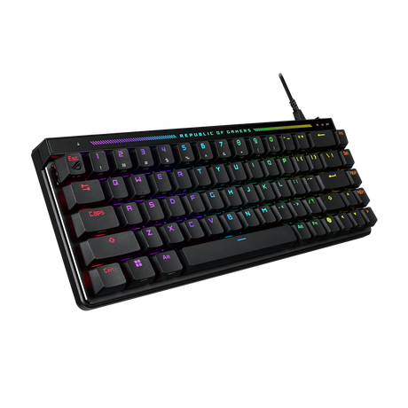 ASUS ROG FALCHION ACE HFX (M605) 65% Analog Gaming Keyboard with ROG HFX Magnetic Switches ASUS