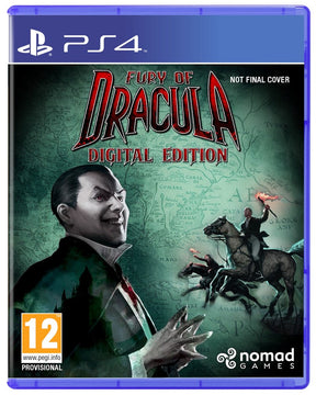 Fury of Dracula Digital Edition – PlayStation 4 – spilomslag