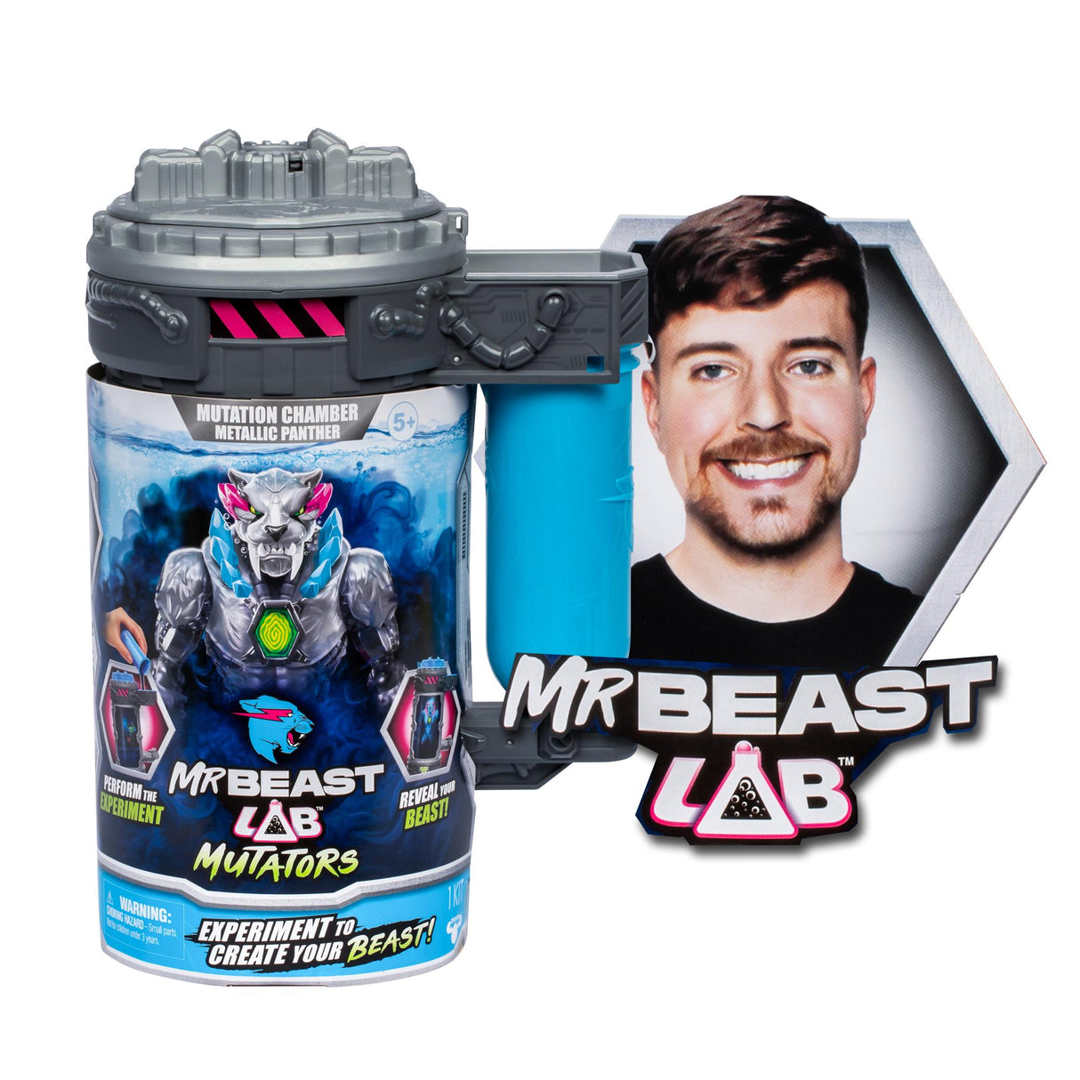 MR. BEAST LAB - Mutator Action Figs -Metalic Panther (20347) MR. BEAST LAB