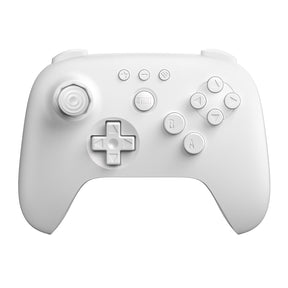 8BitDo 64 Bluetooth – retro-controller, hvid – Hvid 64-controller forfra