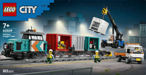 LEGO - LEGO City - Harbour Freight Train with Crane & Truck (60509)