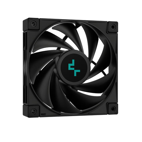 Deepcool AK400 ZERO DARK PLUS Processor-køler 1-pack Sort Sølv 120 mm Deepcool Industries