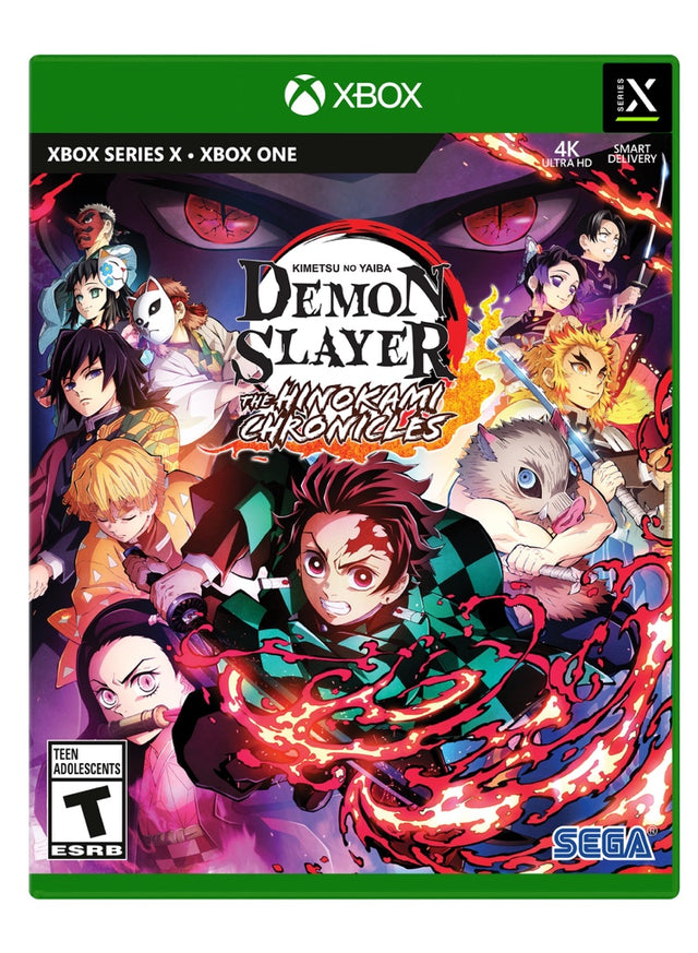 Demon Slayer: Kimetsu no Yaiba – The Hinokami Chronicles – Xbox One / Xbox Series X – spillets forside
