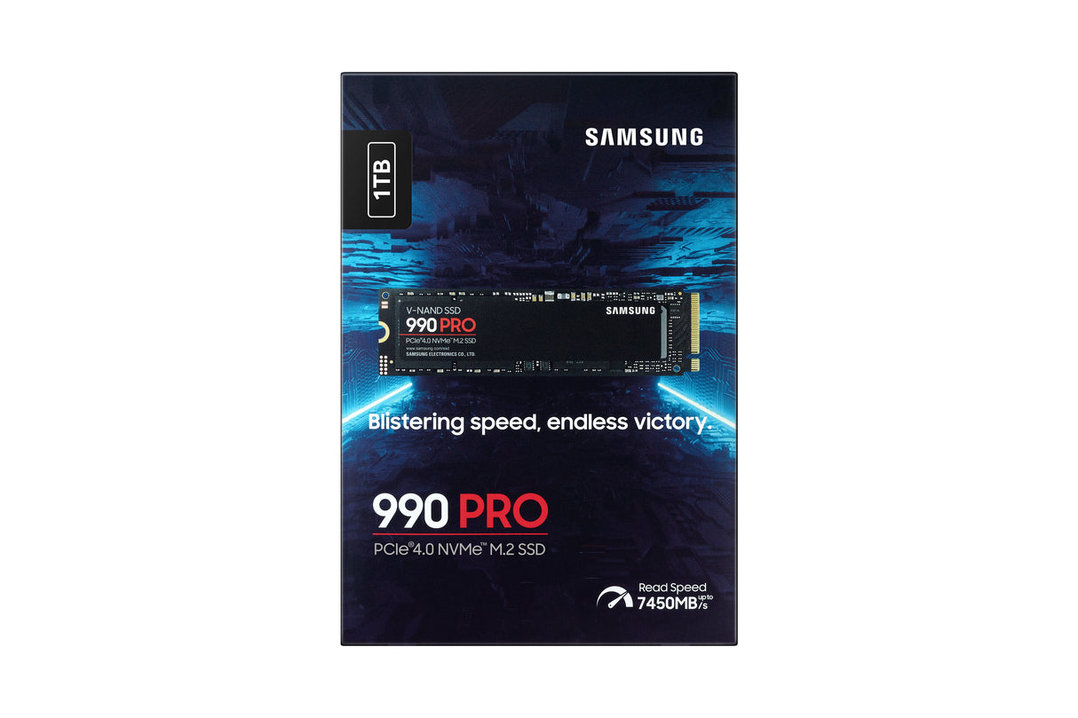 Samsung 990 PRO Solid state-drev MZ-V9P1T0BW 1TB M.2 PCI Express 4.0 x4 (NVMe) Samsung