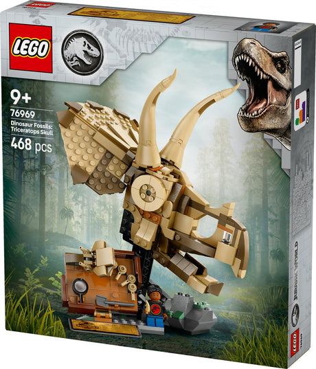 LEGO 76969 Jurassic World Dinosaur Fossils: Triceratops Skull