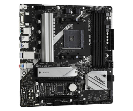ASRock A520M Pro4 Micro-ATX  AM4 AMD A520 ASRock