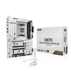 ASUS X870 MAX GAMING WIFI7 WHITE (ATX, X870, AM5, DDR5) ASUS