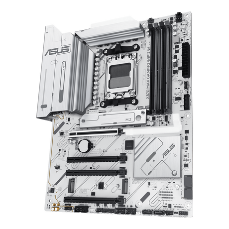 ASUS X870 MAX GAMING WIFI7 WHITE (ATX, X870, AM5, DDR5) ASUS
