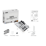 ASUS X870 MAX GAMING WIFI7 WHITE (ATX, X870, AM5, DDR5) ASUS