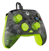 Turtle Beach Rematch Core Ghost Camo/Yellow – Xbox/PC – Set skråt fra venstre