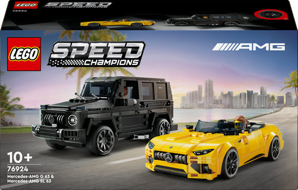 LEGO Speed ​​Champions - Mercedes-AMG G 63 och Mercedes-AMG SL 63 (76924)