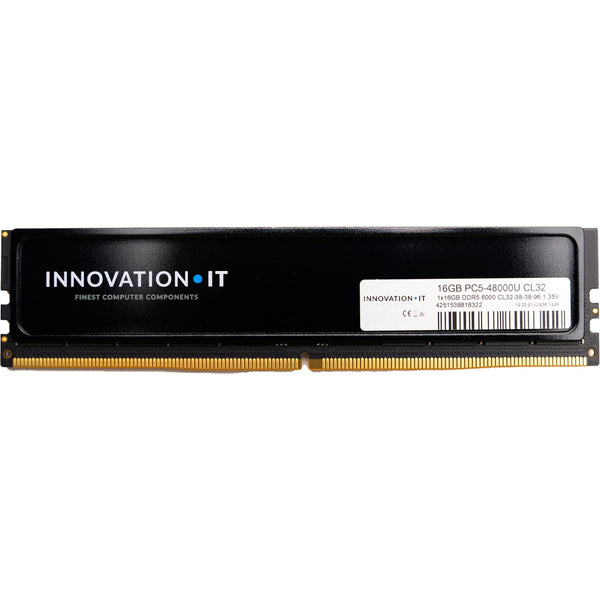 Innovation IT - 16GB DDR5 RAM 6000MHz - CL32 1.35V Heatspreader