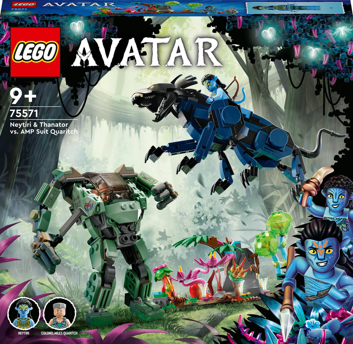 LEGO Avatar - Neytiri & Thanator vs. AMP Suit Quaritch (75571) LEGO