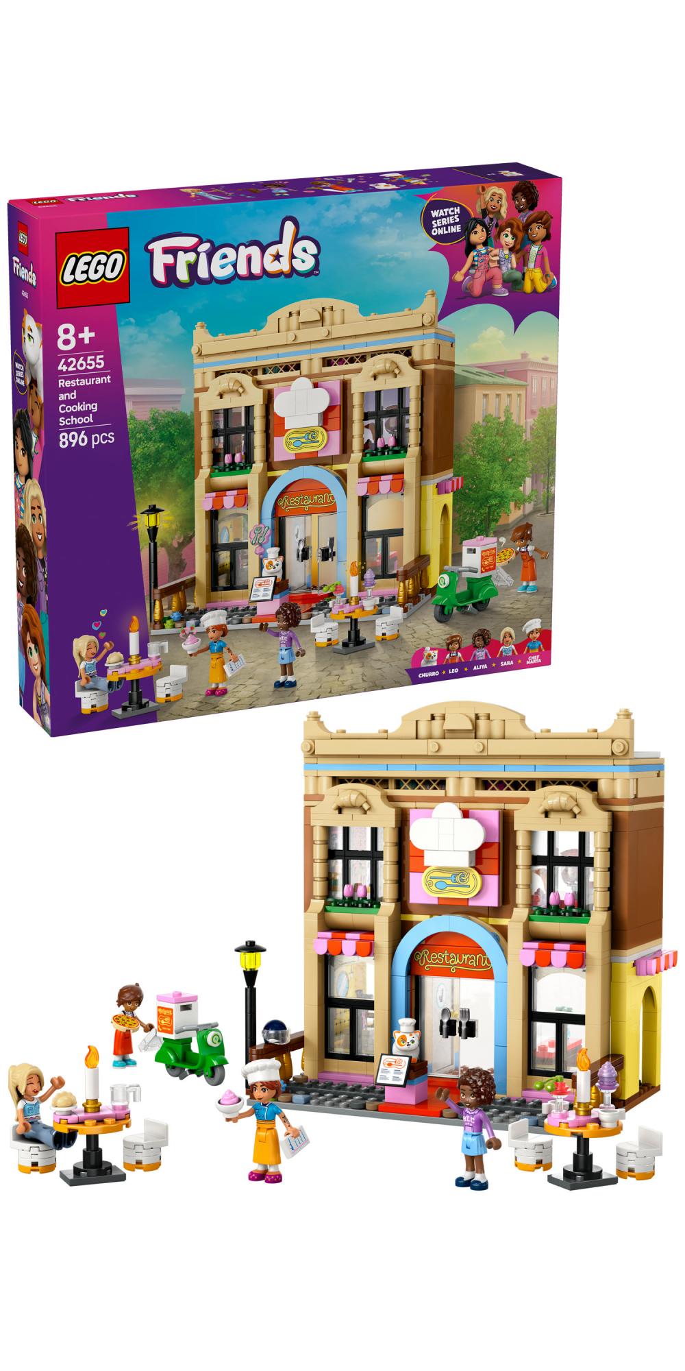 LEGO 42655 Friends Restaurant and Cooking School LEGO