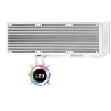 Lian Li HydroShift II LCD-C 360N – hvid, uden blæsere – produktbillede