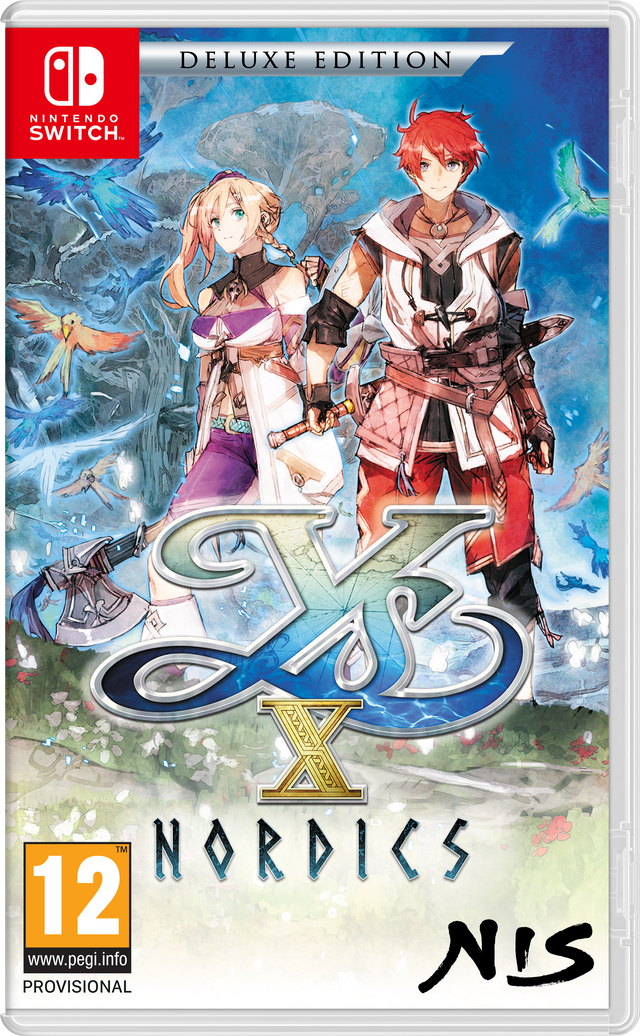 Ys X: Nordics – Deluxe Edition – Nintendo Switch – forside