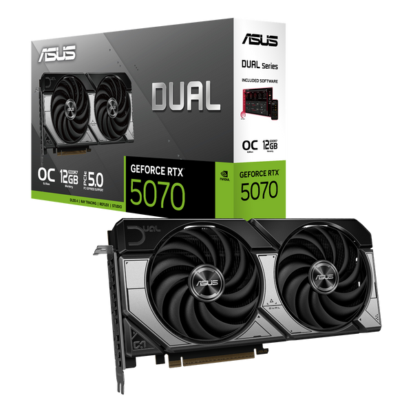ASUS GeForce RTX 5070 12GB DUBBEL OC