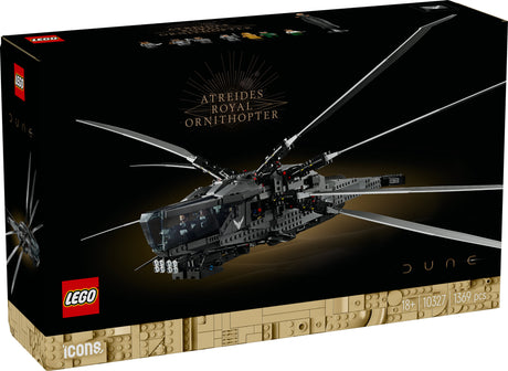 LEGO 10327 Icons Dune Atreides Royal Ornithopter, construction toy LEGO