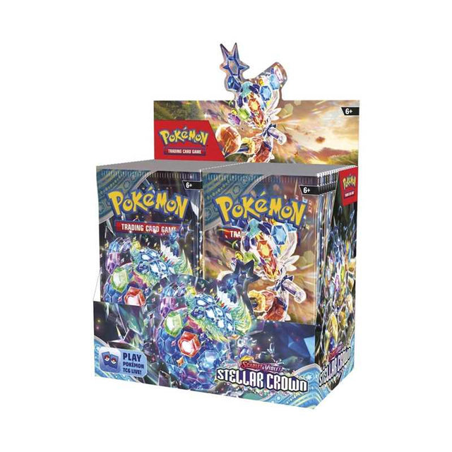 Pokémon Scarlet & Violet Stellar Crown Booster Box (36 Boosterpakker) (Engelsk) Pokemon