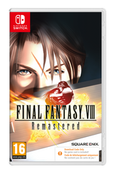 Final Fantasy VIII Remastered Switch Code in a Box – Æske med downloadkode