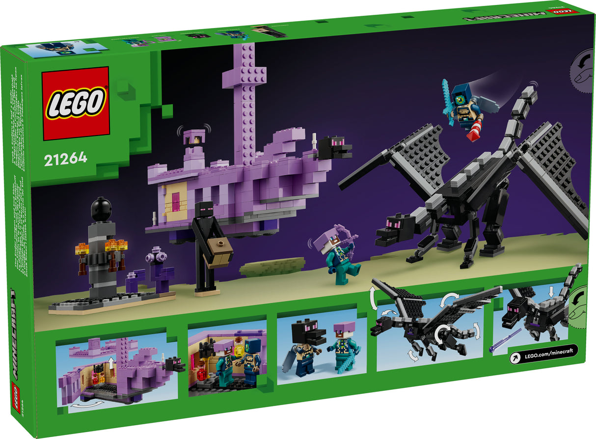 LEGO Minecraft - The Ender Dragon and End Ship (21264) LEGO