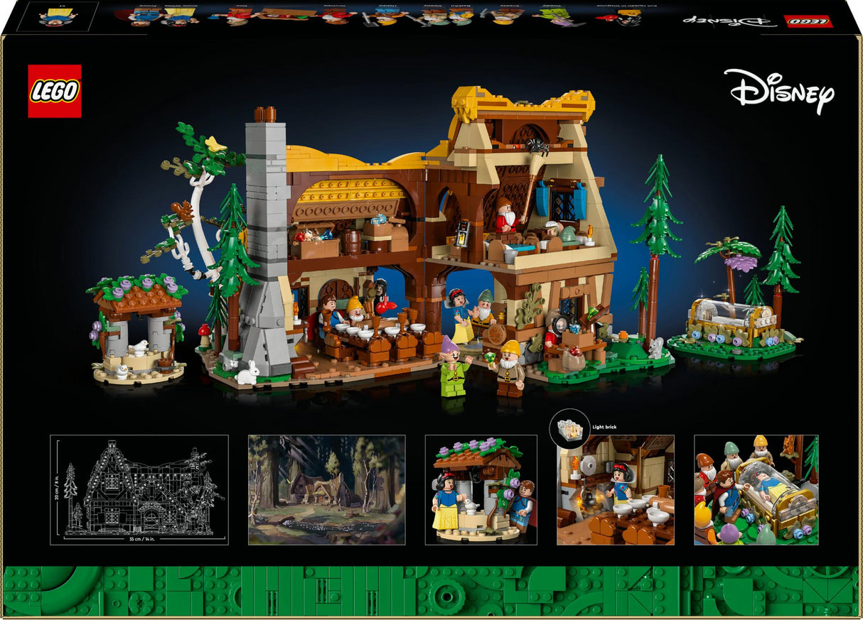 LEGO Disney - Snow White and the Seven Dwarfs Cottage (43242.) LEGO