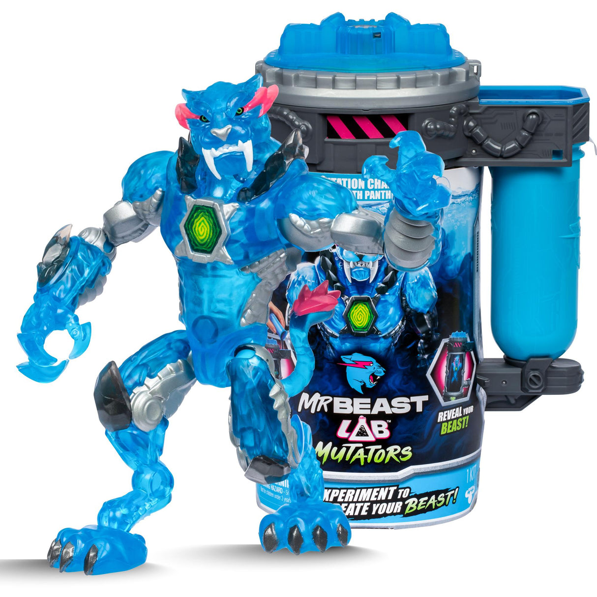 MR. BEAST LAB - Mutator Action Figs -Stealth Panther (20346) MR. BEAST LAB