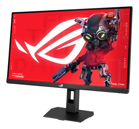 ASUS ROG Strix XG27UCGR set skråt fra højre