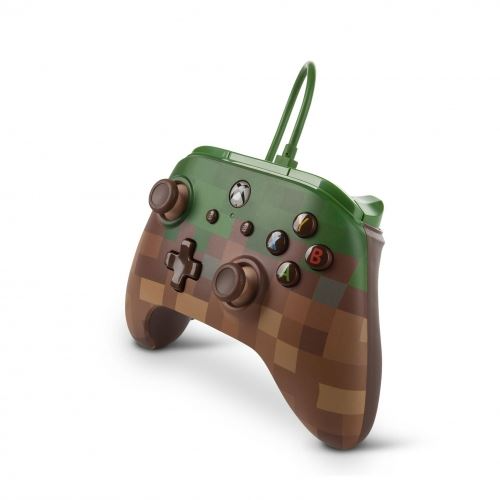 POWERA XONE ENH WIRED CONTROLLER - MINECRAFT GRASS BLOCK