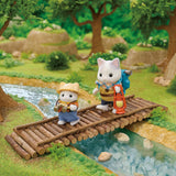 Sylvanian Families Explorer Set – Latte-kattebror og baby – produktbillede 7