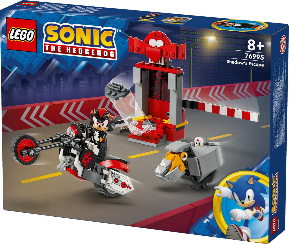 LEGO 76995 Sonic the Hedgehog Shadow the Hedgehog Escape LEGO