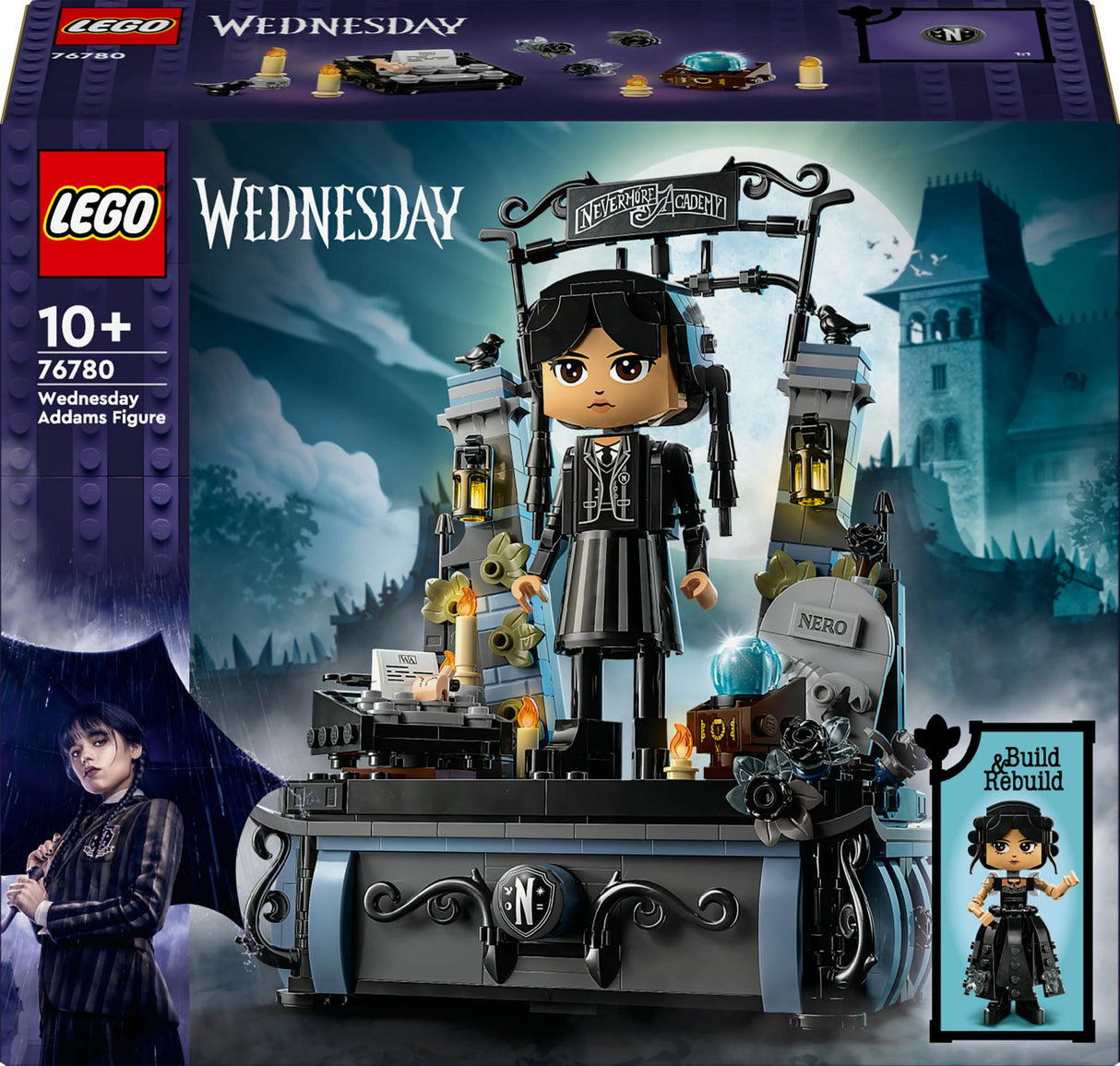 LEGO 76780 Wednesday - Wednesday Addams LEGO