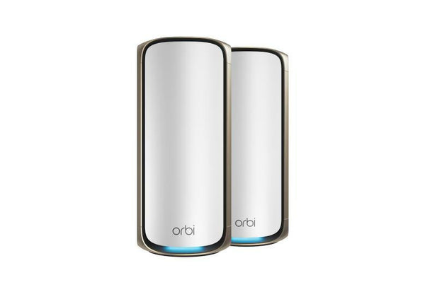 NETGEAR Orbi RBE972S – Wi-Fi 7-mesh, 2-pak, hvid