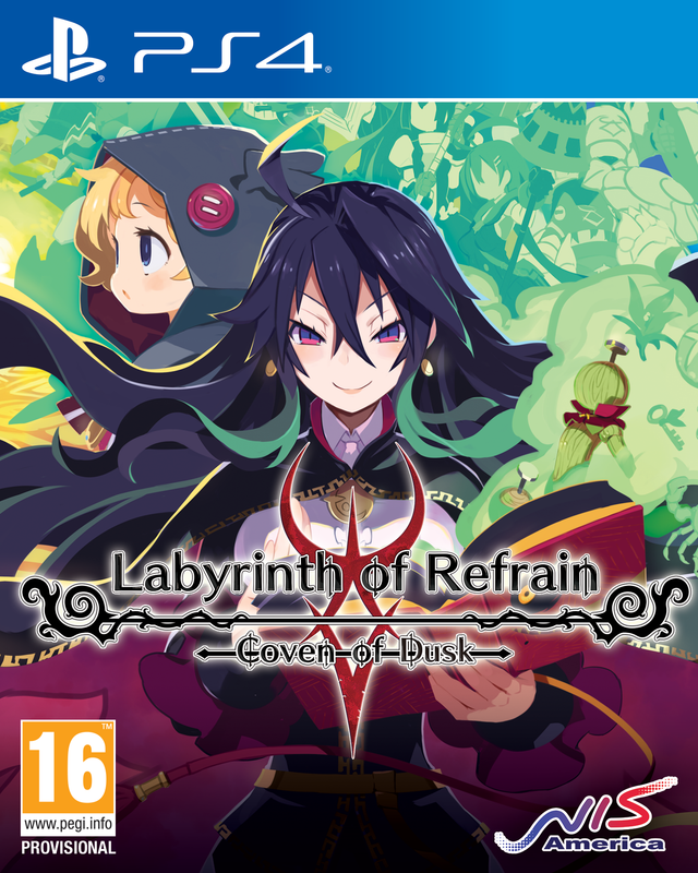 Labyrinth of Refrain: Coven of Dusk – PlayStation 4 – forside