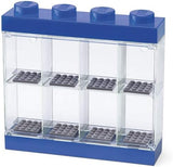 Room Copenhagen LEGO minifigures display case blue, storage box (transparent, transparent) Room Copenhagen