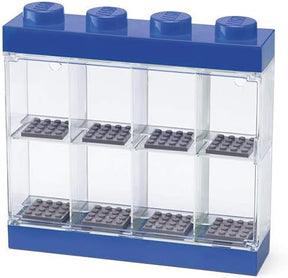 Room Copenhagen LEGO minifigures display case blue, storage box (transparent, transparent) Room Copenhagen