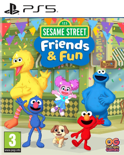 Sesame Street: Friends and Fun – PlayStation 5 – Omslag til PlayStation 5