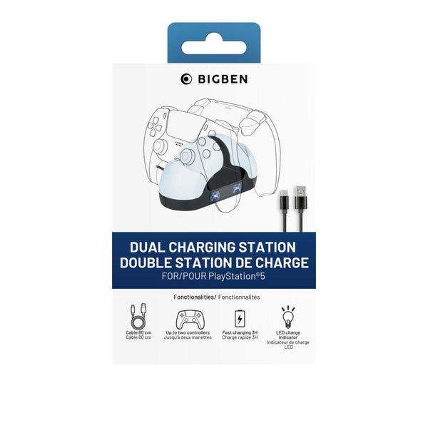 Nacon PlayStation VR2 Dual Charger – til DualSense / PS5