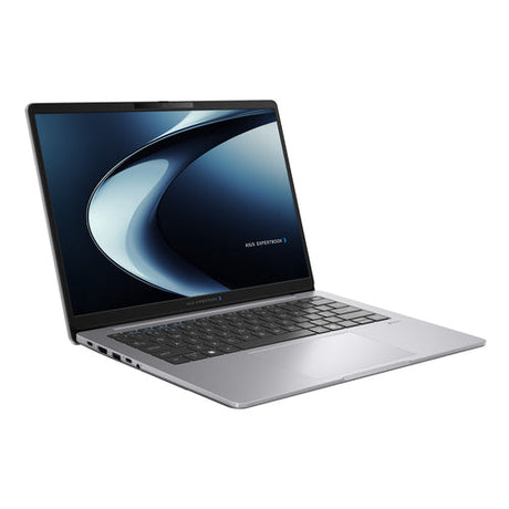 ASUS ExpertBook P3 G1 P3406CCA-LY0392X – set skråt forfra (vinkel 2); tastaturlayout illustrativt