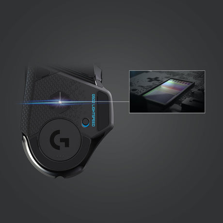 Logitech G502 Lightspeed Wireless - Gaming Mus - Sort Logitech