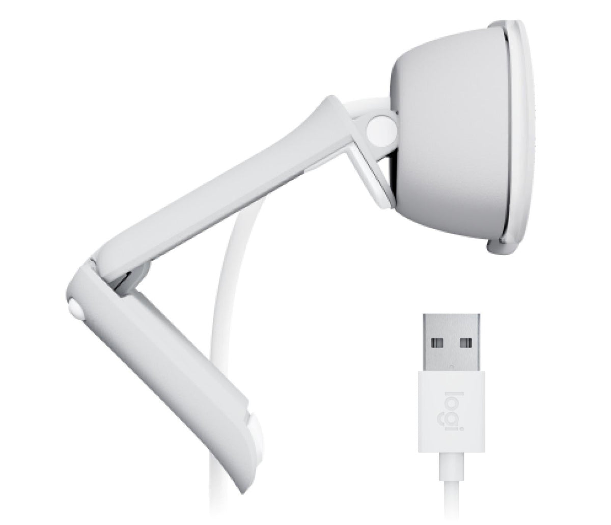 Logitech - Brio 100 Full HD Webcam - Off White Logitech