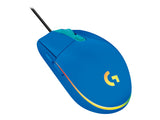 Logitech Gaming Mouse G203 LIGHTSYNC Optisk Kabling Blå