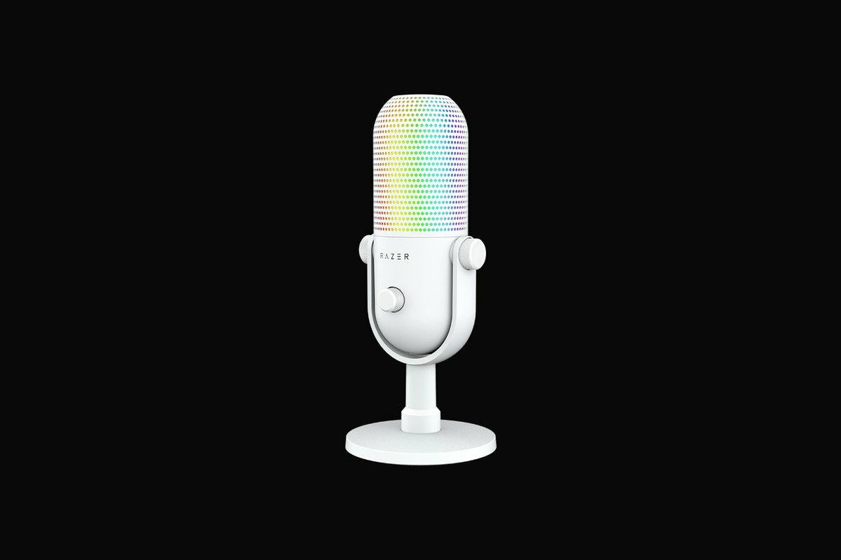 Razer - Seiren V3 Chroma - White Razer