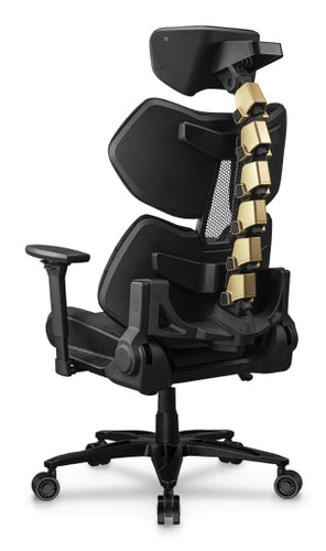 COUGAR Terminator Elite Gold, sort gamingstol – produktdetalje