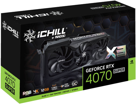 Inno3D iChiLL GeForce RTX 4070 Ti SUPER X3 16GB InnoVISION Multimedia Technologies