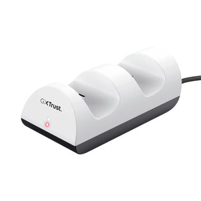 Trust GXT 254 Duo Charge Dock – opladningsdock til PS5 – produkt vist uden elektronisk udstyr