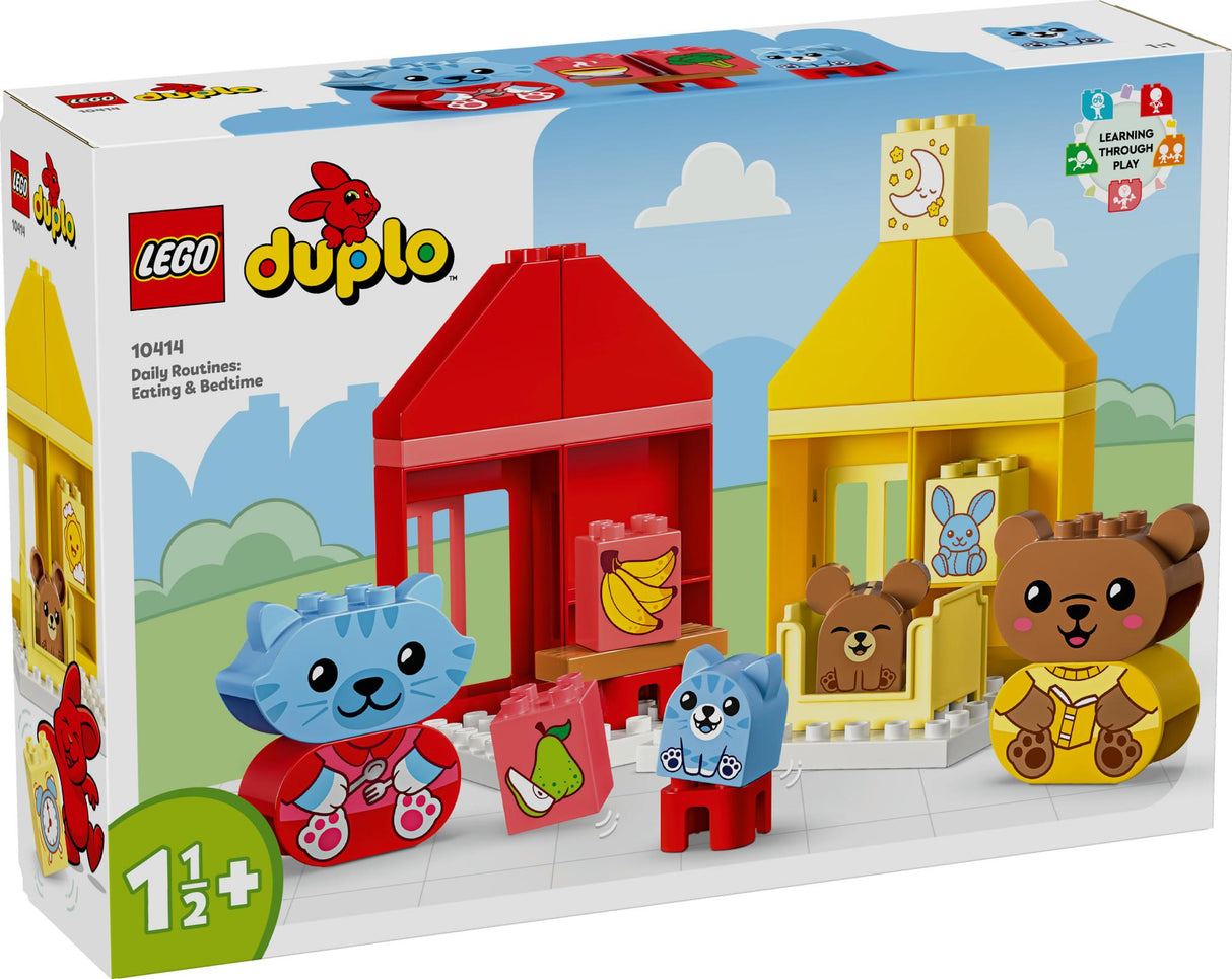 LEGO 10414 DUPLO Daily Routines: Meal & Bedtime, Construction Toys LEGO